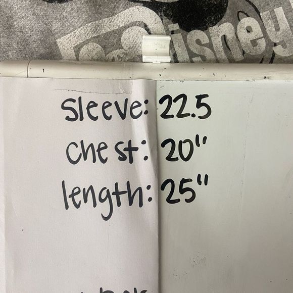 Hanes Women's Gray Walt Disney World Crew Neck Pullover Fleece Sweatshirt Size S - Picture 5 of 5